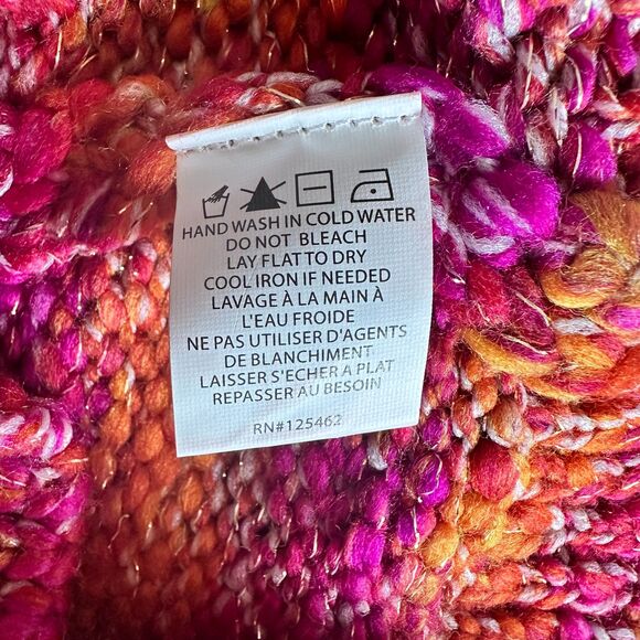 Ramy Brook Darla Knit Sweater Dress Multicolor Metallic Thread Size S New - Picture 6 of 9